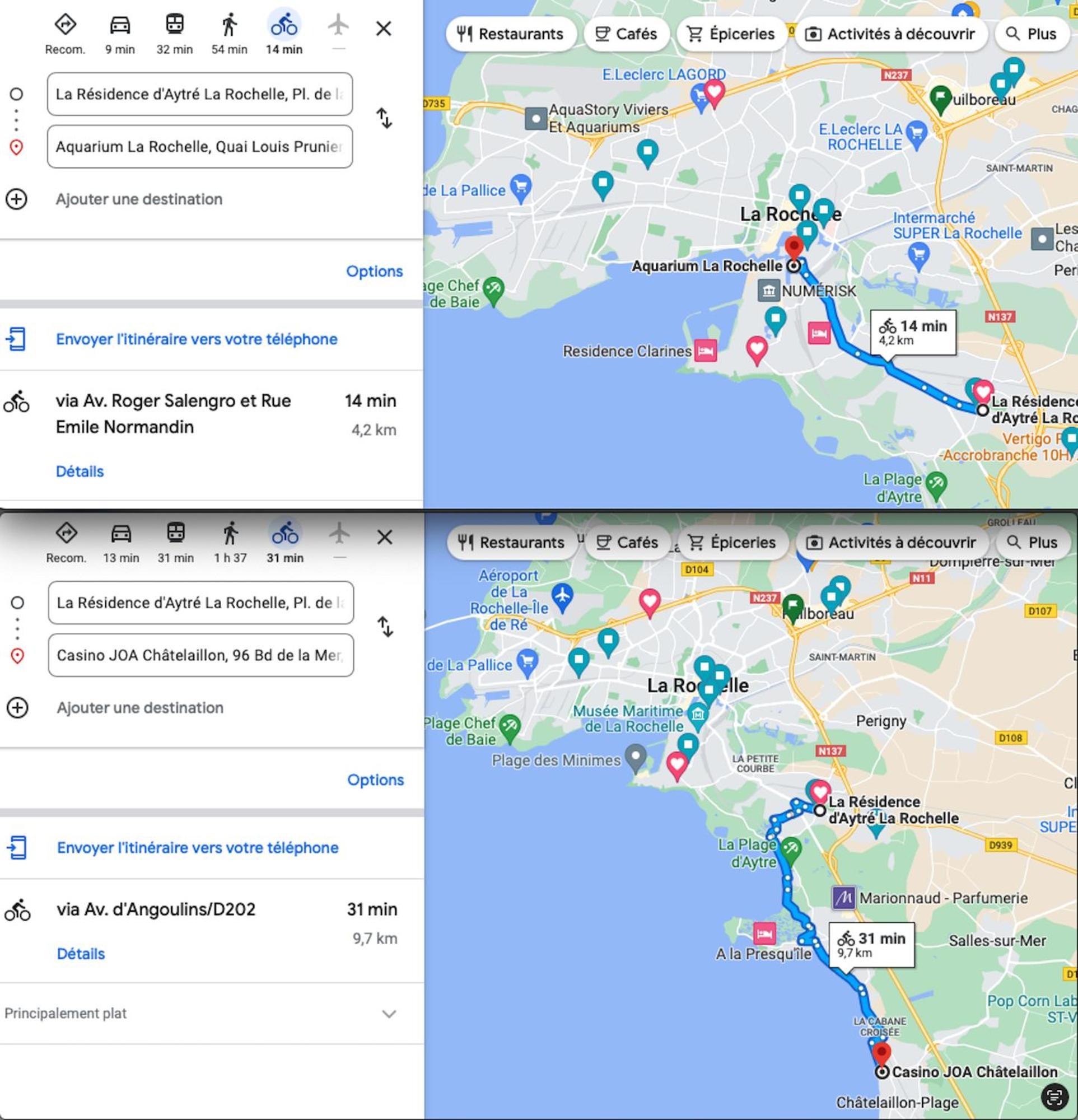 A -15Min A Velo Du Vieux Port La Rochelle 2 Appartement Aytré Buitenkant foto